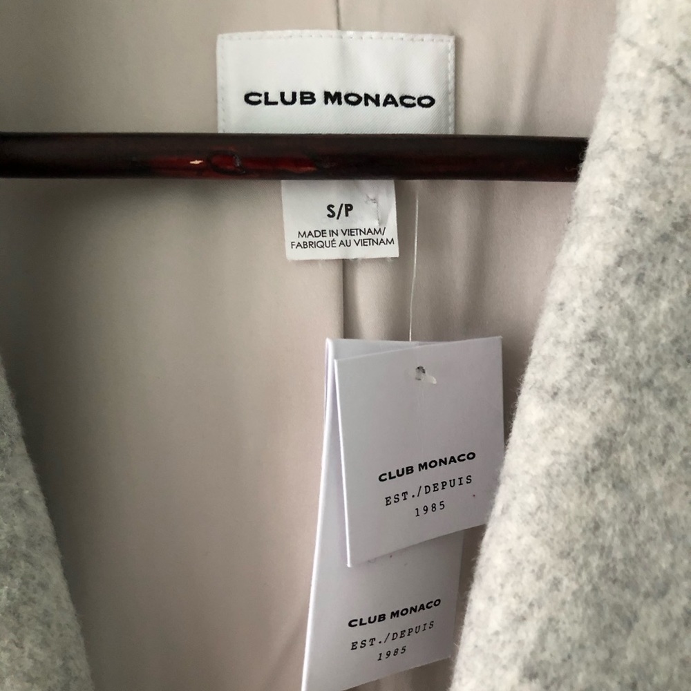 Club Monaco Daylina Coat new with tag - Picture 4 of 5
